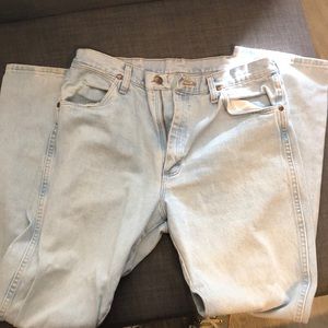 Wrangler light wash jeans